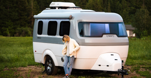 The Nest is the Compact and Updated Airstream Trailer With Classic Airstream Style 