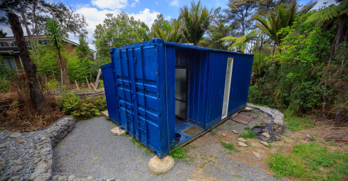 Enter This Spectacular Shipping Container Home to Discover a Most Clever Bedroom