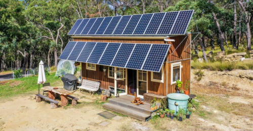 $10,000 Off-the-grid Tiny House With Huge Solar System