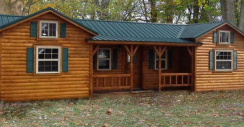 Virtual Video Tour of Cumberland Log Cabin, Starting at $16,500...A True Beauty!