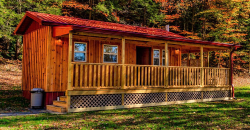 Look Inside This Charming Tiny Cabin With Porch
