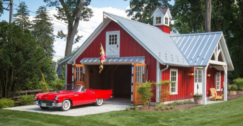 Check Out This Amazing Custom Barn Garage
