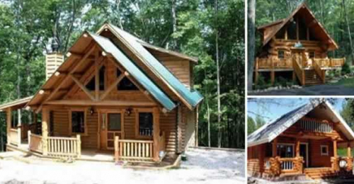Build Your Own Log Cabin for Under $15,000