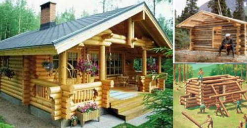 Build Your Own Log Cabin Home for Under $16,000